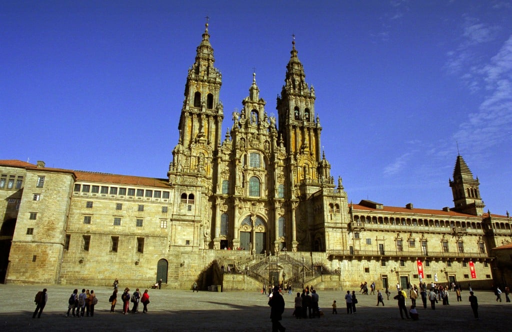 Camino de Santiago en Compostela