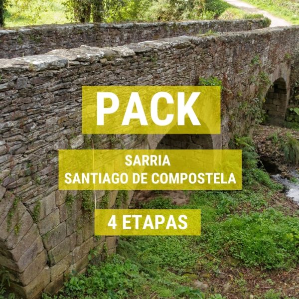 Pack Sarria - Santiago en 4 etapas