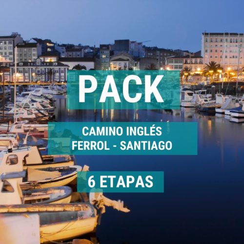 Pack Ferrol - Santiago en 6 etapas