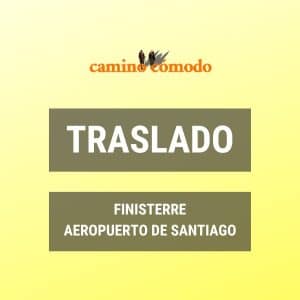 Traslado Finisterre a aeropuerto de Santiago de Compostela