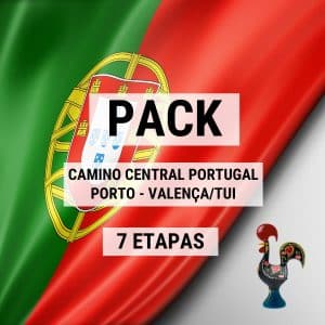 Pack camino central Portugal hasta Valença o Tui