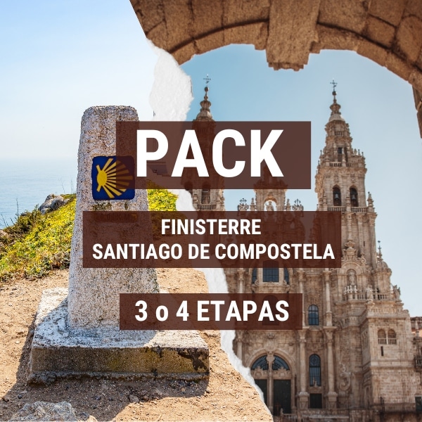Pack “Finisterre a Santiago” – 3 o 4 etapas