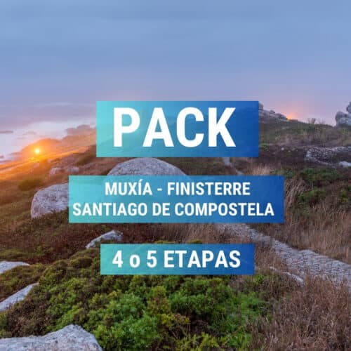 Transporte de mochilas en el camino de Muxía a Santiago pasando por Finisterre