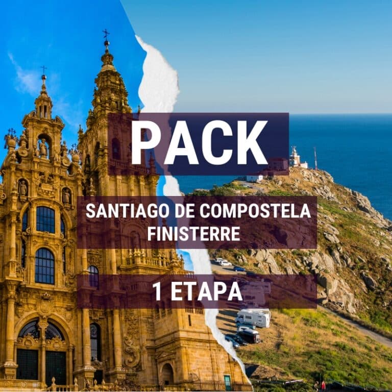 Traslado equipaje Santiago a Finisterre en 1 etapa