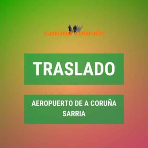 traslado aeropuerto de a coruna a sarria
