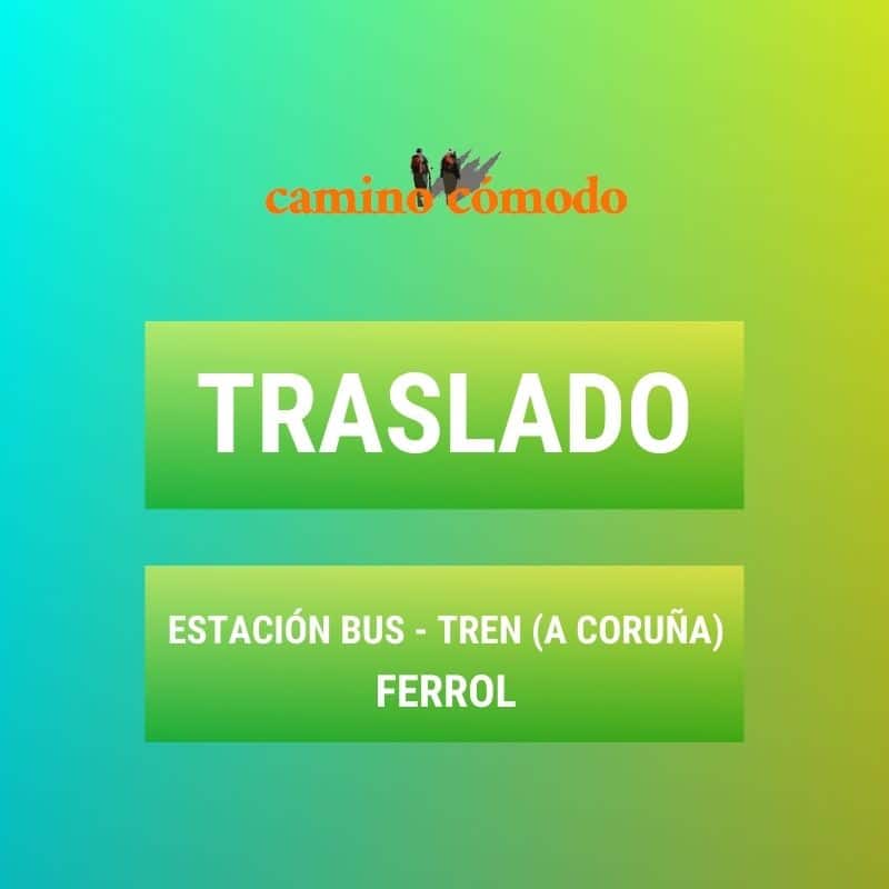 Traslado estación bus o tren de A Coruña a Ferrol