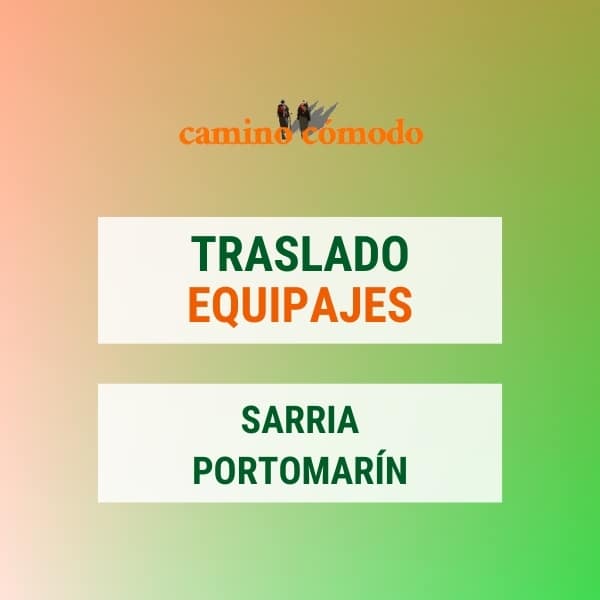 Transfer desde Sarria a Portomarín – Pasajeros o Equipaje