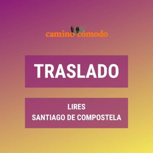 Traslado desde Lires a Santiago de Compostela