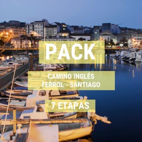Pack Camino Inglés desde Ferrol en 7 Etapas