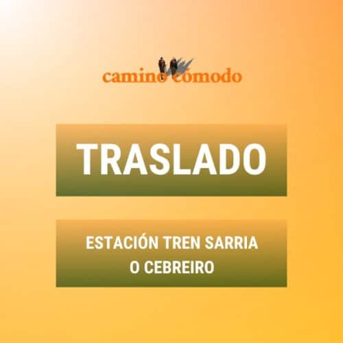 Traslado privado desde la estación de tren de Sarria hasta O Cebreiro para comenzar el Camino de Santiago