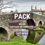 Pack Melide – Santiago de Compostela en 3 etapas