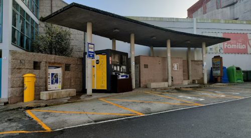 Parada de autobús en Finisterre